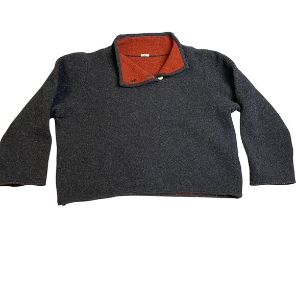 Fjäll Woman's Sweater Medium Wool Blend Pullover Made in the USA - Picture 1 of 14